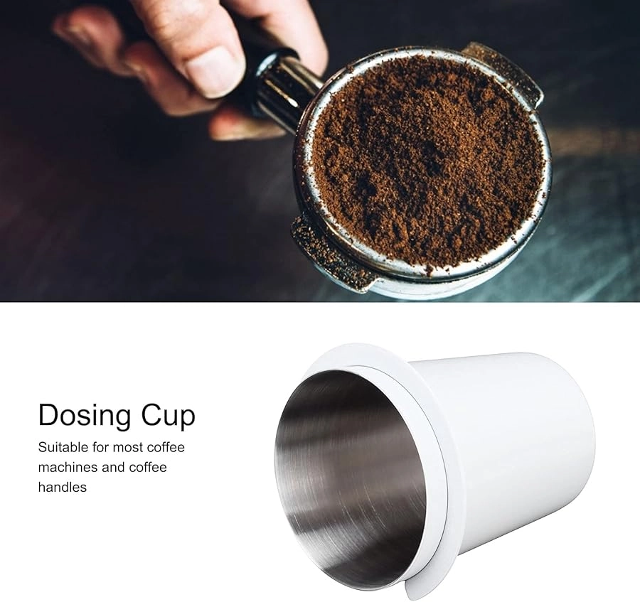 Espresso Coffee Dosing Cup - 58mm 304 Stainless Steel