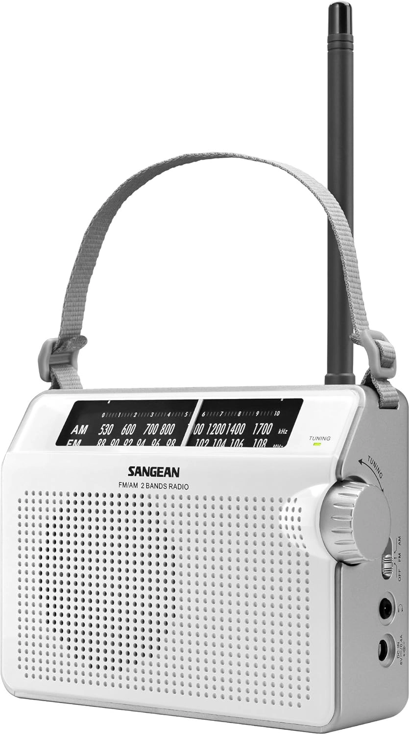 Sangean PR-D6 - Compact Analog Portable Radio