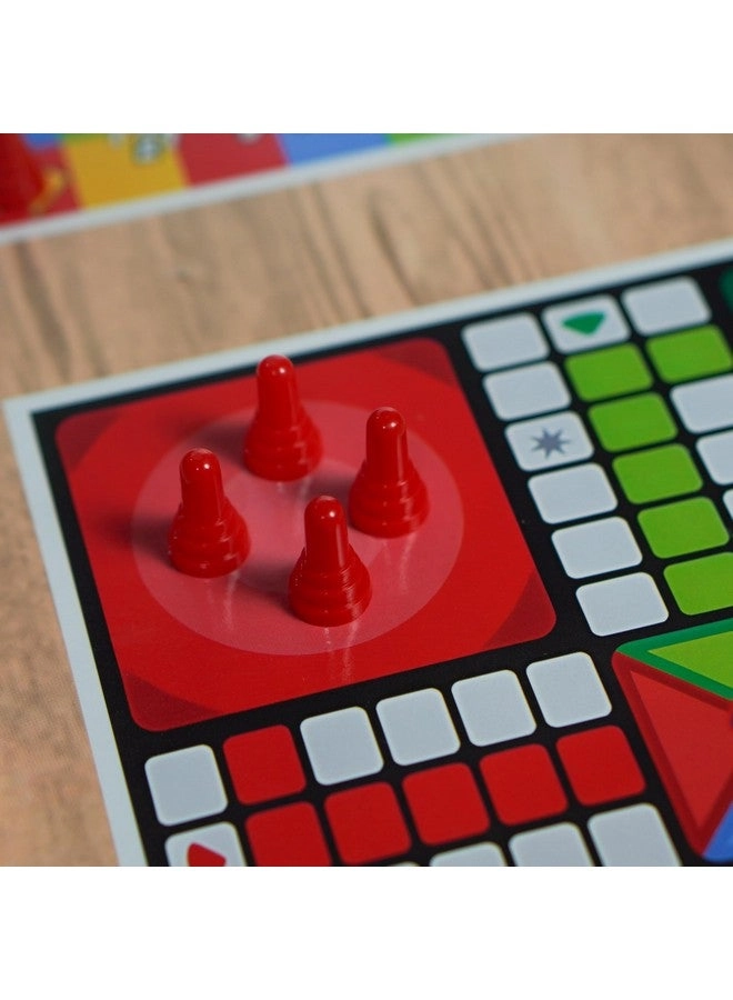 Premium 3-in-1 Fastest Finger First - Sling Puck Chess Ludo Snake & Ladder