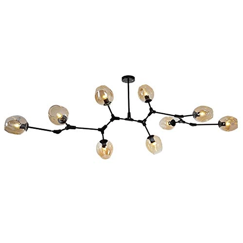 Magic Bean Lamp - Black and amber cover 10t