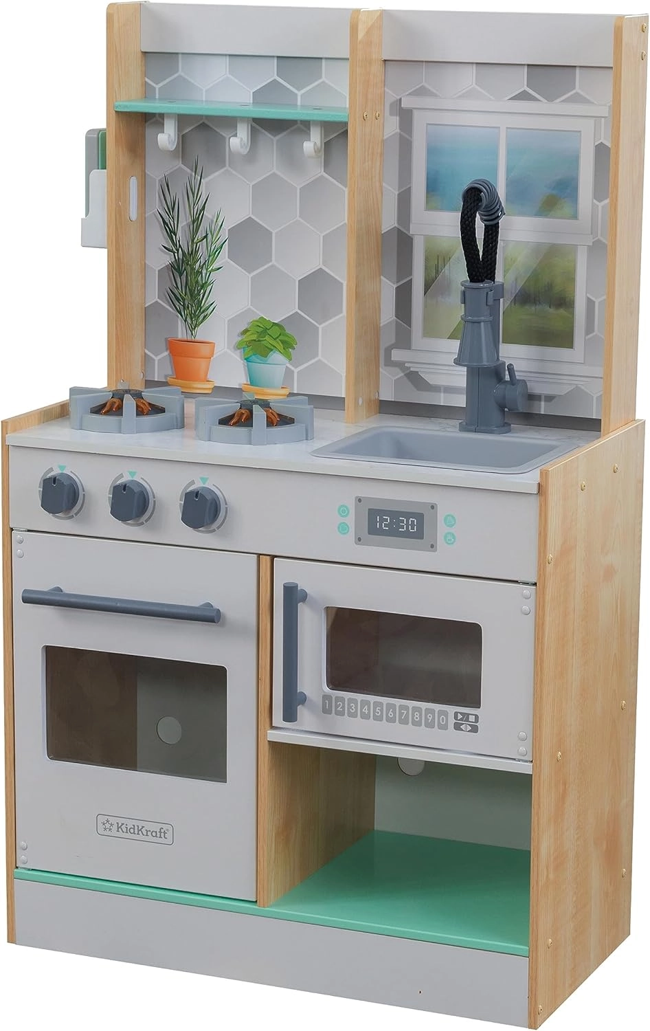 COLORLAND LETS PLAY Let's Cook Wooden Play Kitchen (53433)