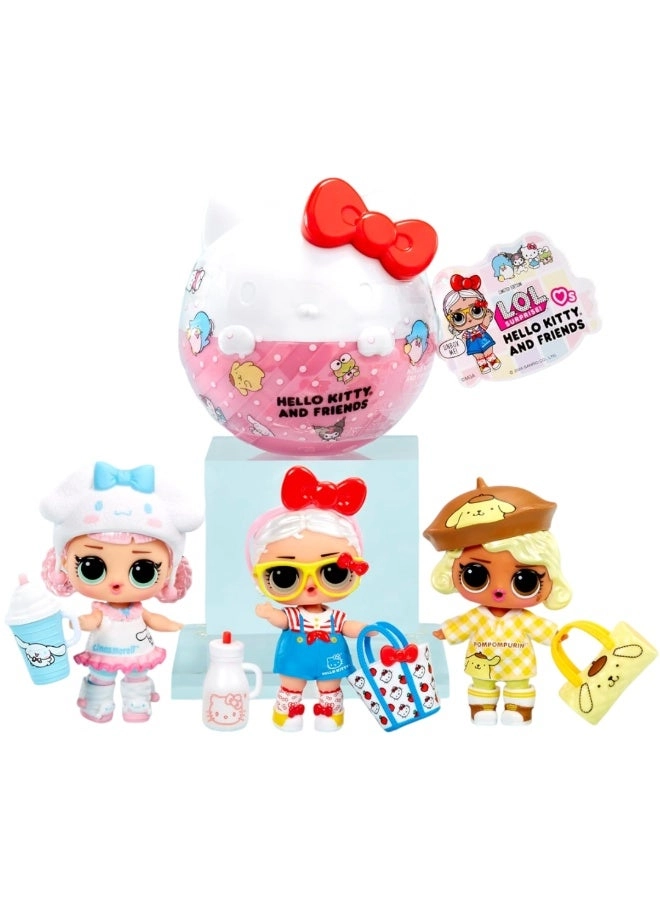 Loves Hello Kitty & Friends Tots - 3+ Years Hello Kitty Cinnamoroll Pochacco Keroppi My Melody Pompompurin Kuromi Tuxedosam