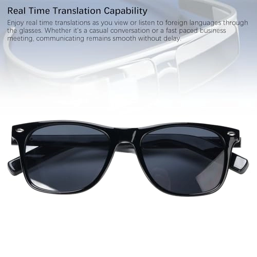 Translator Glasses - Bluetooth 118 Languages Interchangeable Lenses