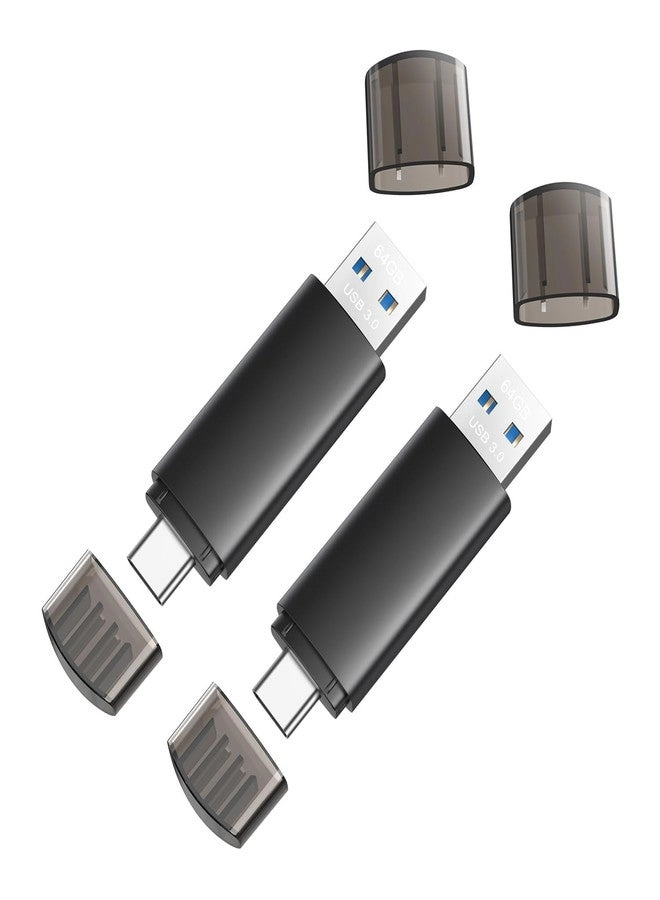 JOIOT USB C Flash Drive - USB 3.0 Type-C 64GB