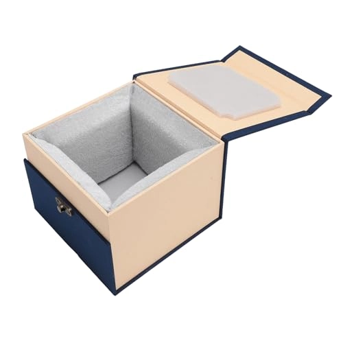 Ball Articulated Doll Head Box - 18-19.5cm Dark blue