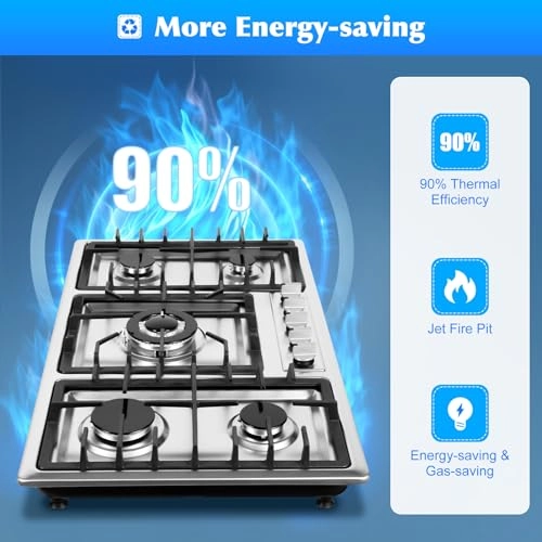 QVE-5TU Gas hob