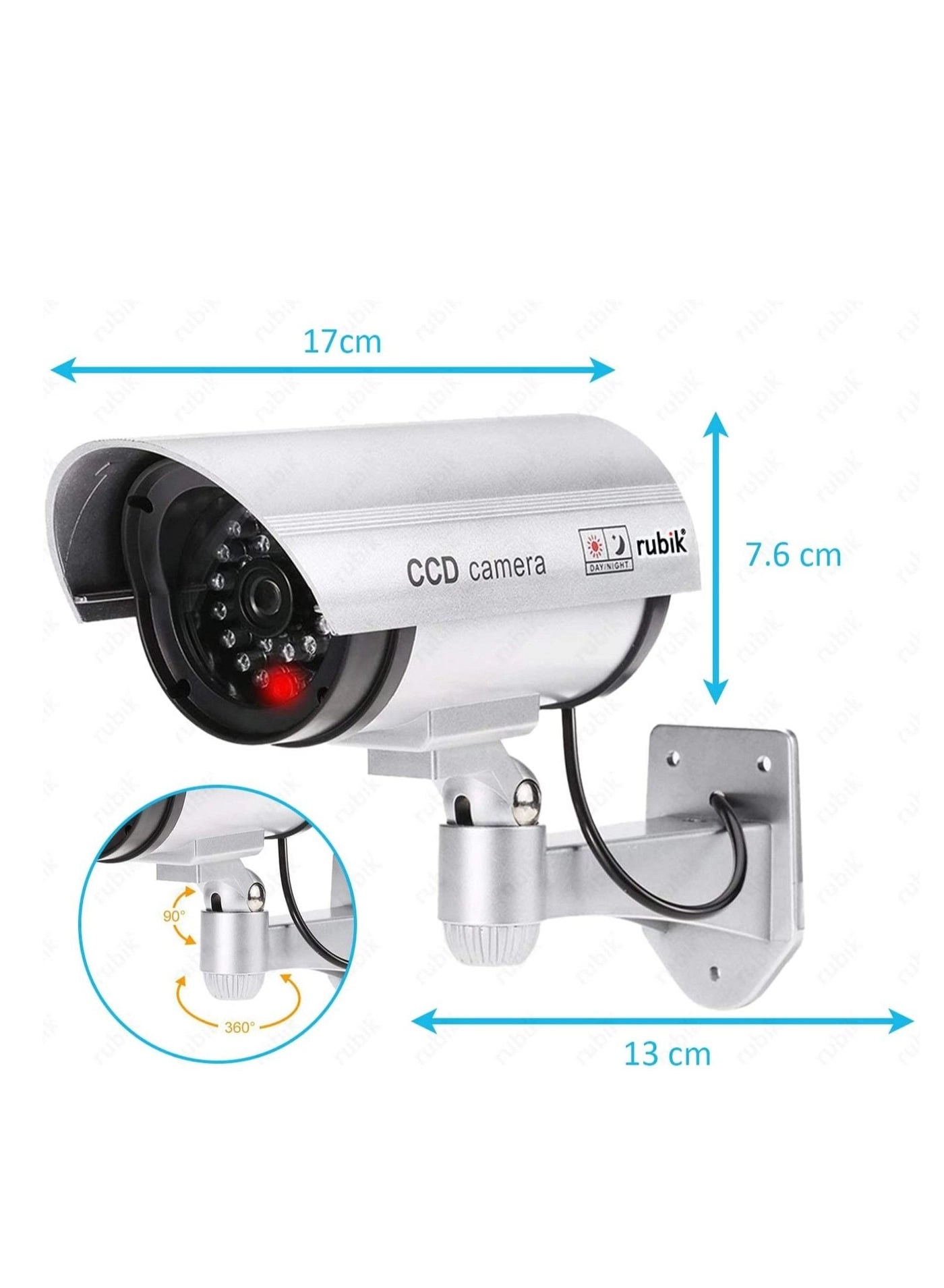 Dummy CCTV Security Camera - Indoor/Outdoor