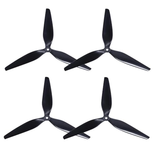 Propeller - 2 pairs 10X5X3 3 Blades Black