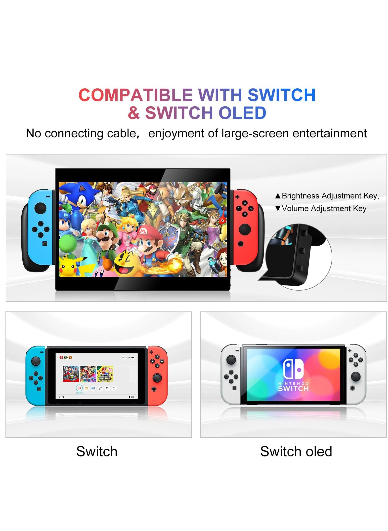 Portable Monitor - 1080P 10.1 inch