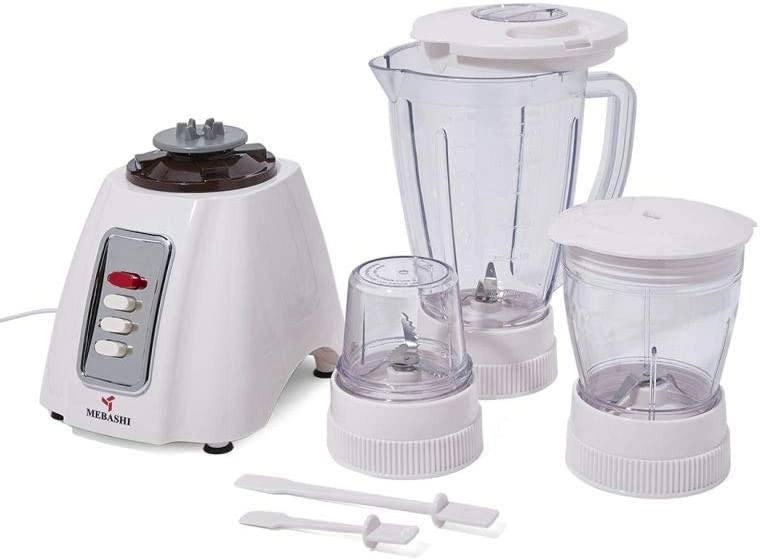ME-BL1005W - 3-In-1 Blender White/Clear/Grey