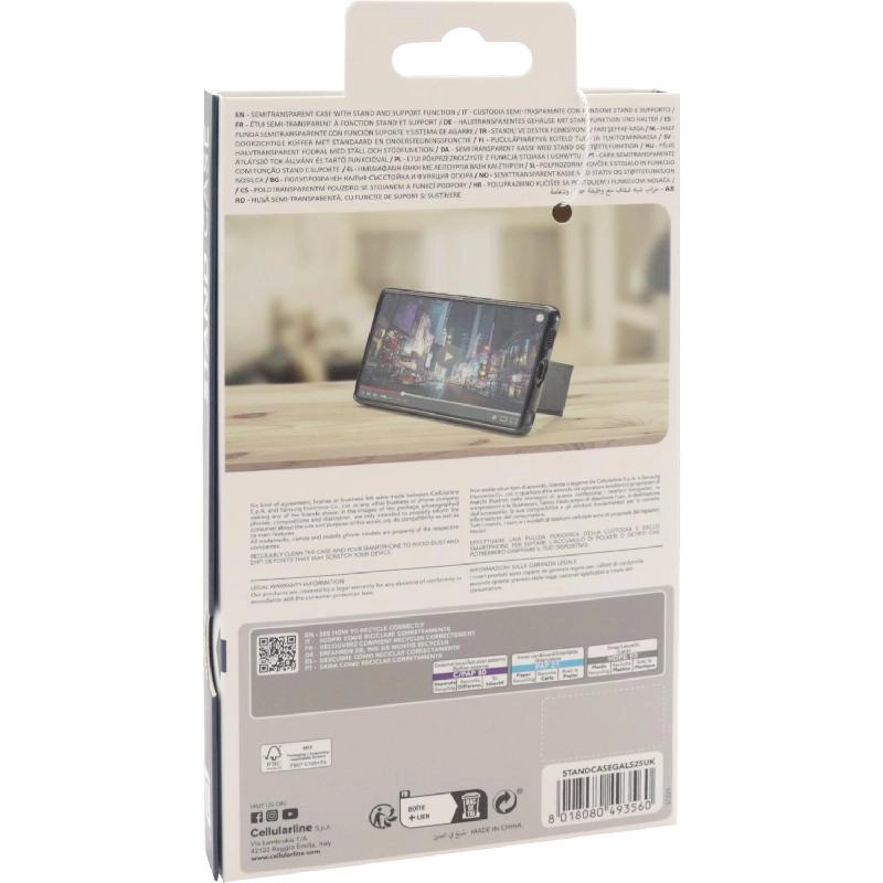 Stand Back Cover Mobile Case for Samsung Galaxy S25 Ultra