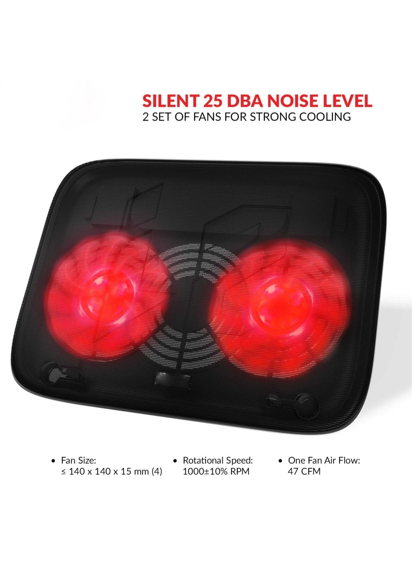 Laptop Cooling Pad - 2 piece(s) 15.6 inch