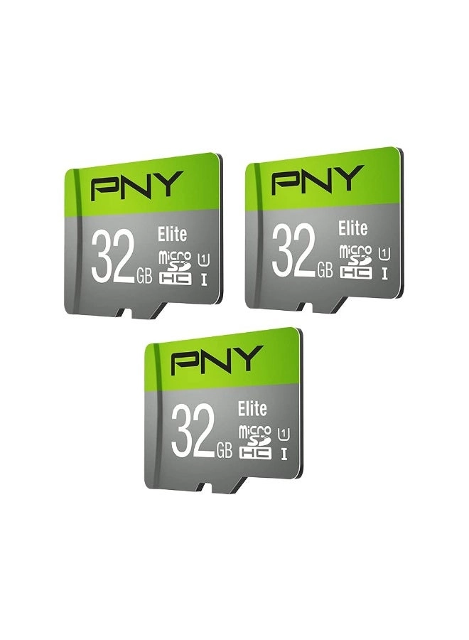 microSDHC Flash Memory Card - 32GB Pack