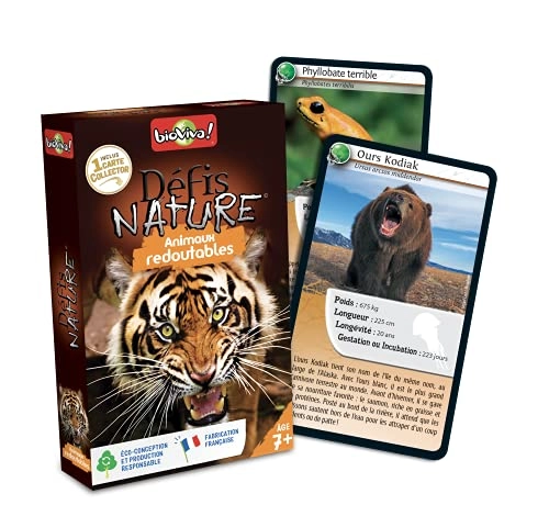 DEFIS NATURE ANIMAUX REDOUTABLES Puzzle (200967) - 38 pcs