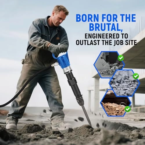 Pneumatic Hammer Shovel - 46J 960 BPM 55 CFM