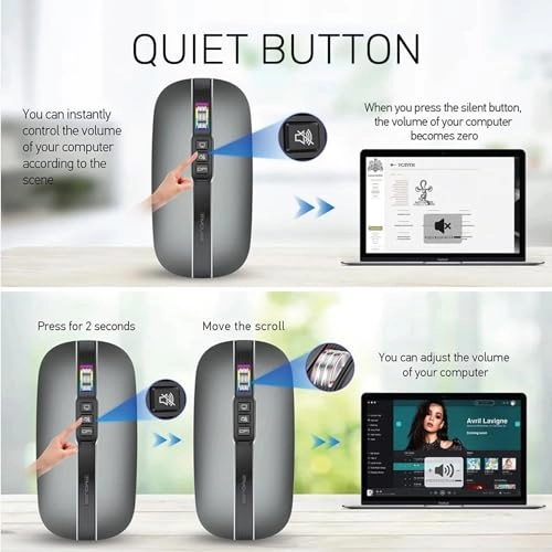Wireless Mouse - Bluetooth Wireless
