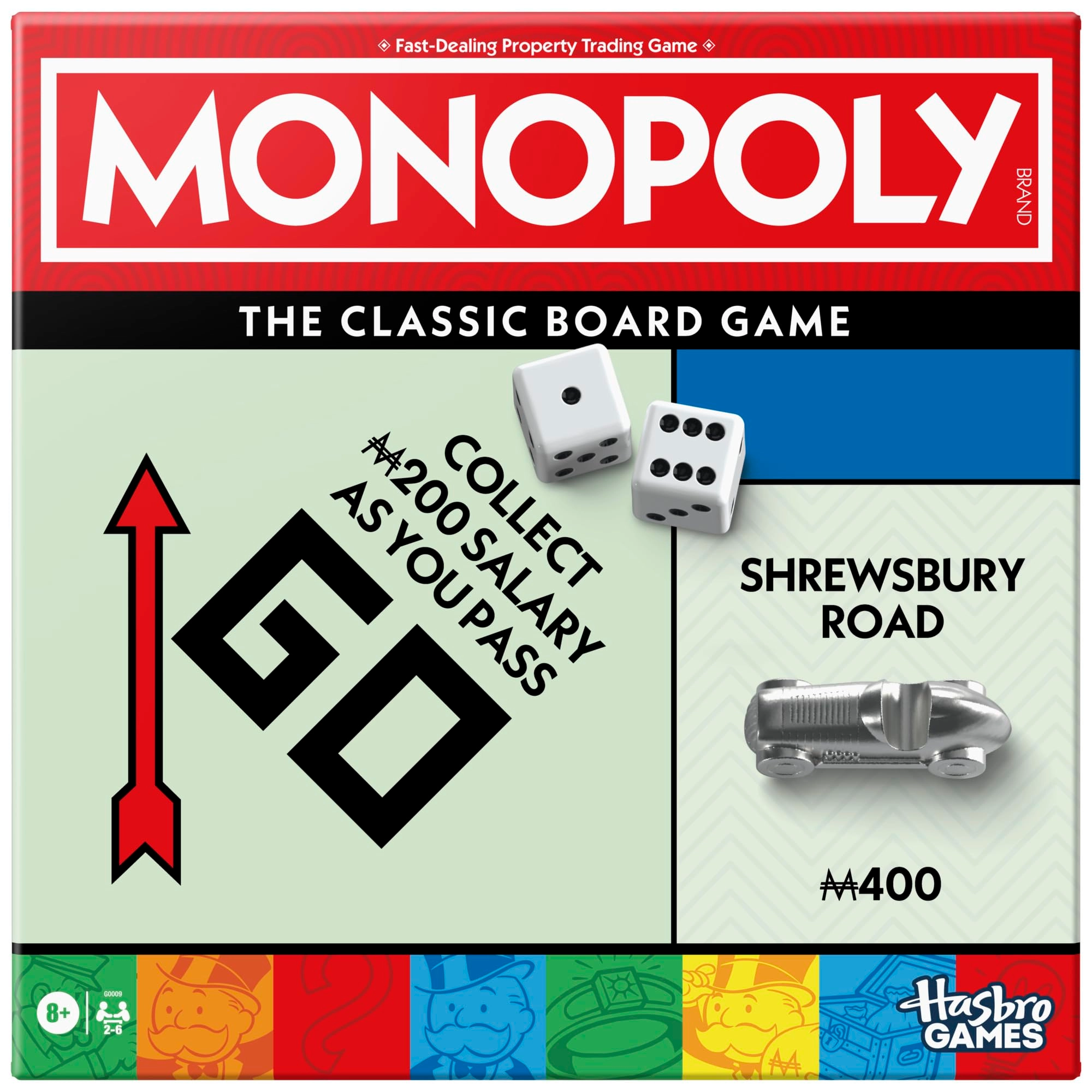 Hasbro Monopoly: Irish Game Board