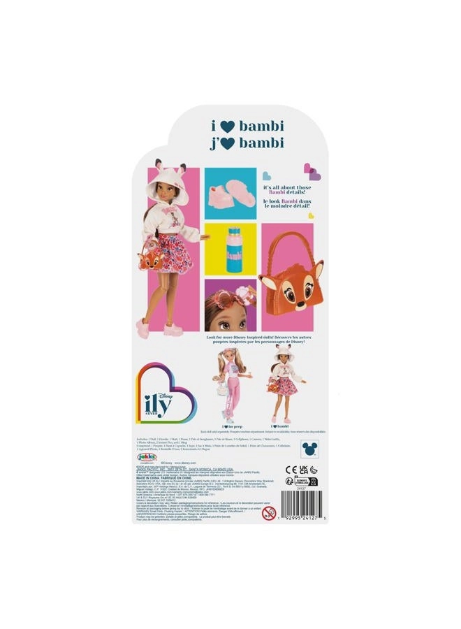 Bambi Fashion Doll - 11.5" Tall 13-Point Articulation Ages 6+