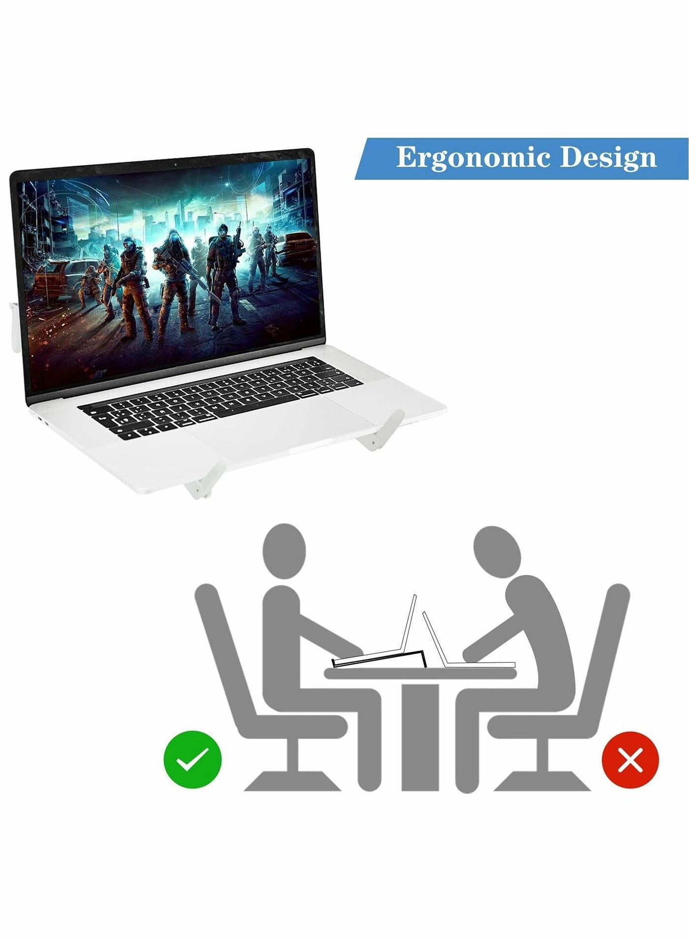 Gaming Laptop Cooling Pad - 8 Fans 15-17.3 Inch