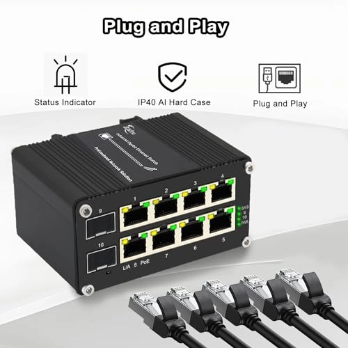 Managed 8PoE+2SFP -2.5G 10-ports