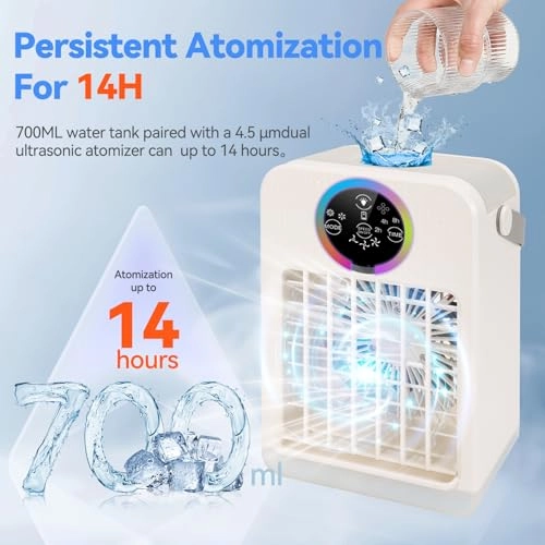 4-IN-1 Portable Air Conditioner - 7 watts