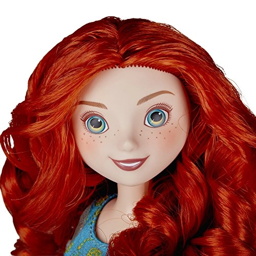 Merida Doll - Plastic Shimmering Gown
