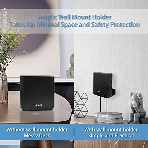 Wall Mount Holder - 1Pack ASUS ZenWiFi AX AC (XT8 CT8 XT9)