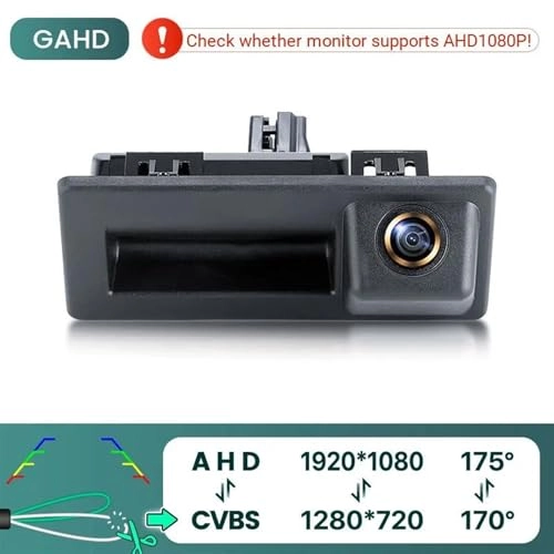 Rear View Camera - Night vision Wire AHD 720P