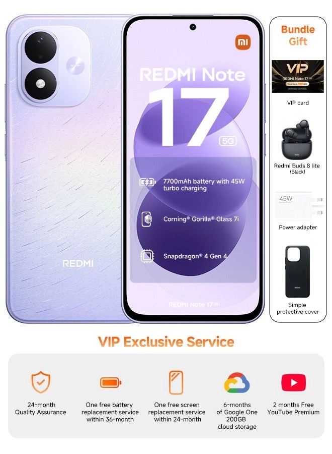 Note 17 6GB 256GB + REDMI Buds 8 Lite