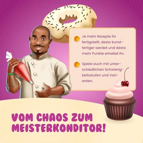 Sweet Mess: The Baking Competition - Board Game