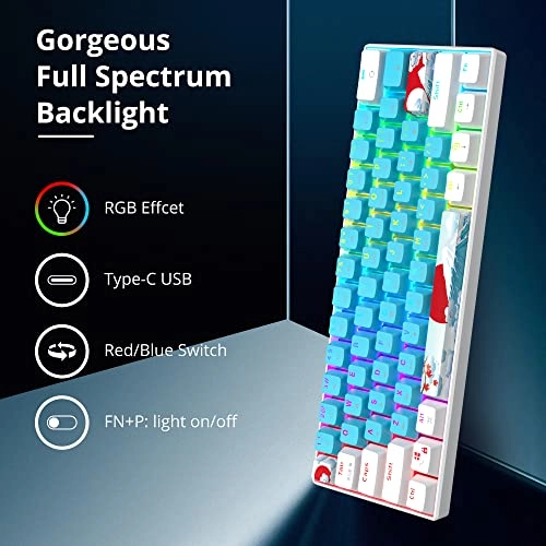 60% Mechanical Gaming Keyboard - Wired