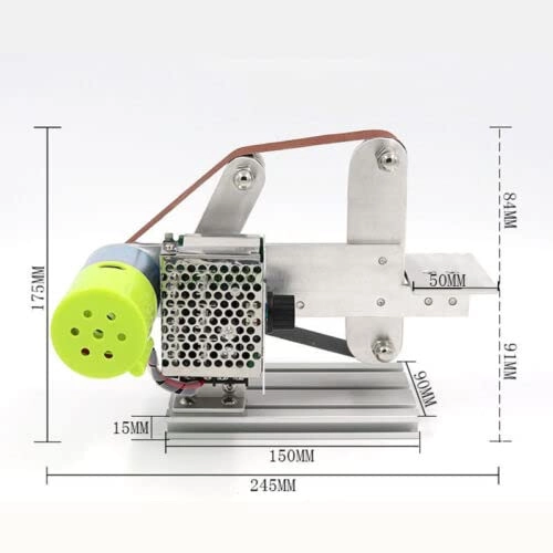 Micro Belt Machine - 250W 30x533MM