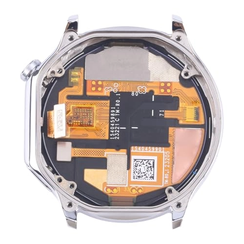 LCD Screen and Digitizer Full Assembly With Frame for OPPO Watch X - Black