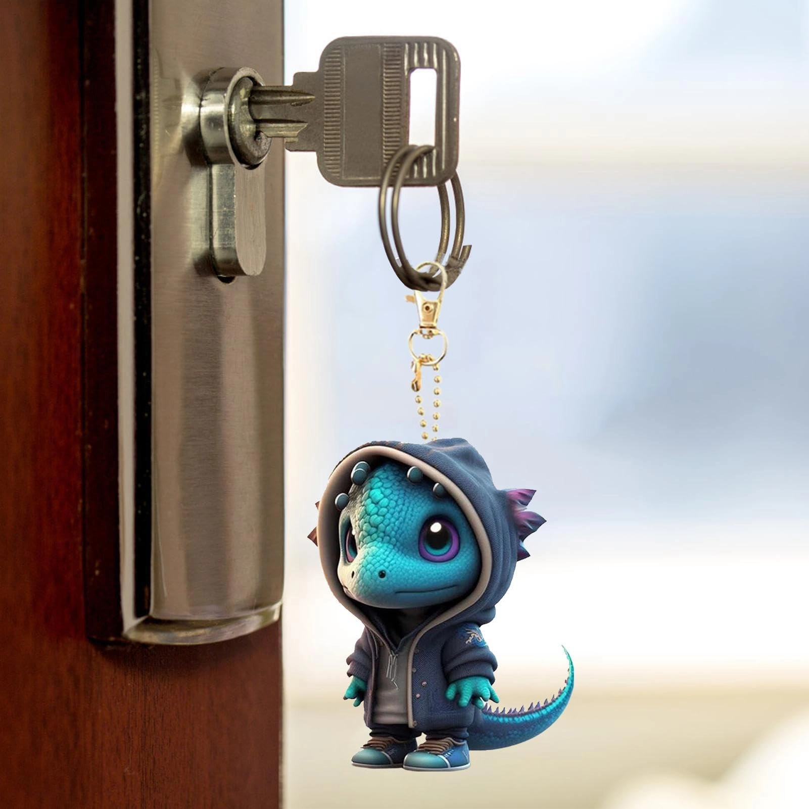 Dragon Keychain - Dinosaur