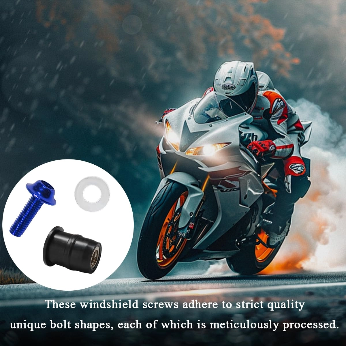 Motorcycle Windshield Bolts Screws Kit