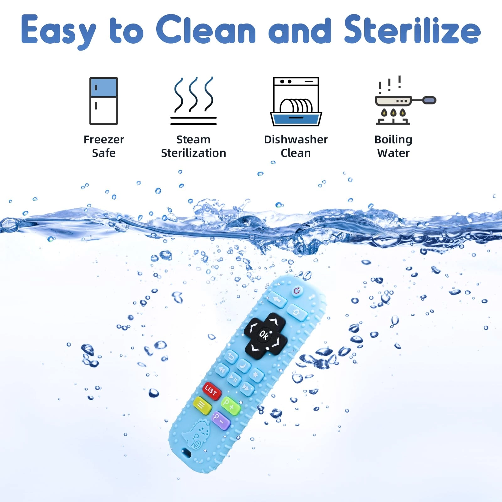 Remote Control Teether - Silicone