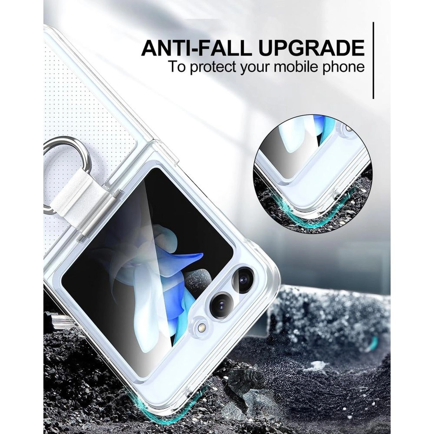 Clear Case for Samsung Galaxy Z Flip 6