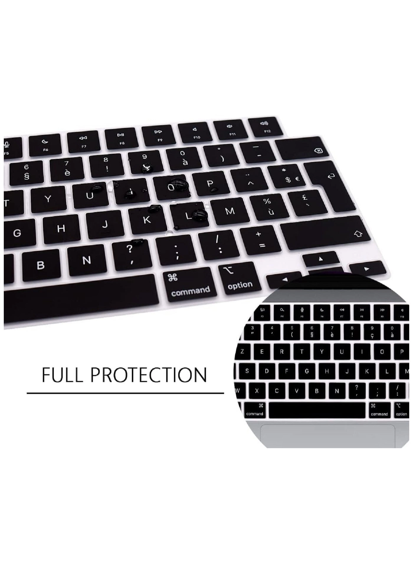 Silicone Keyboard Cover - French(AZERTY)