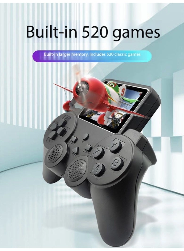 S10 Mini Joystick - 520 Games 4.3-inch Black Kit