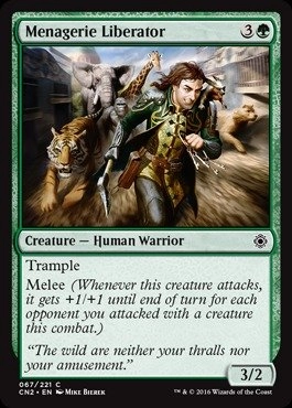 Wizards of the Coast Menagerie Liberator 067/221