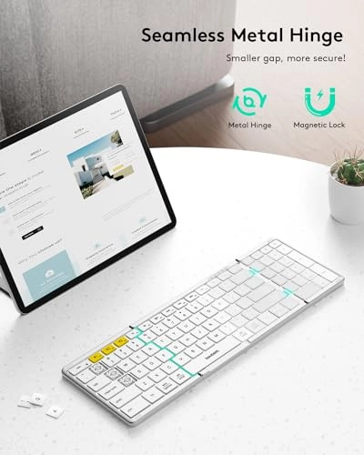 Foldable Bluetooth Keyboard - EN Wireless