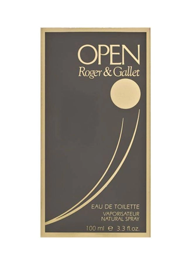 Open Black Eau de Toilette 100ml
