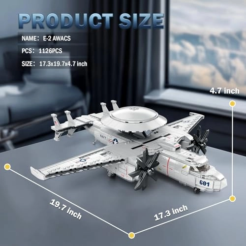 E-2 Hawkeye - Military Aircraft Construction Kit
