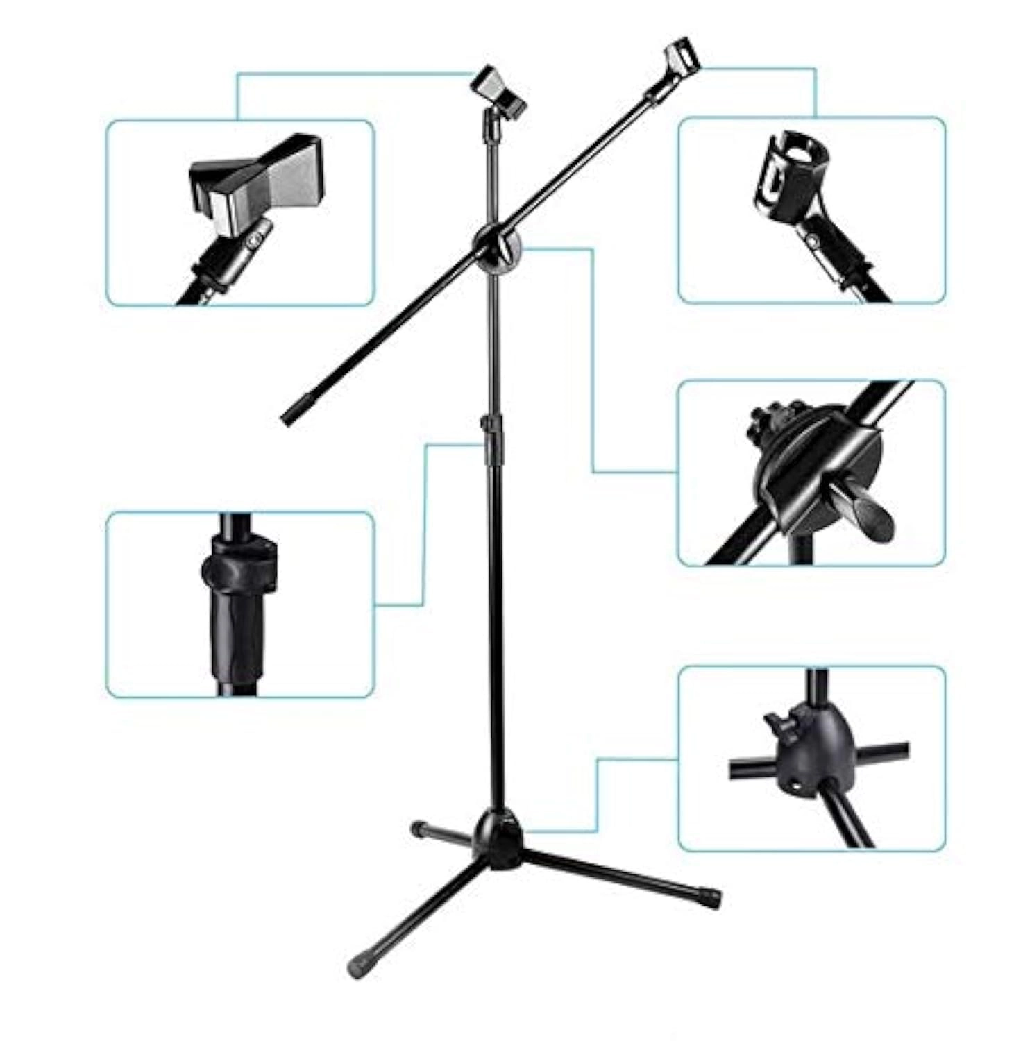 eWINNER BM-700 - Handheld Condenser Microphone Stand