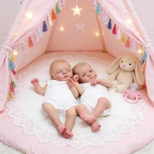 Reborn Baby Doll - Twins 18 Inch Ages 3+ Set