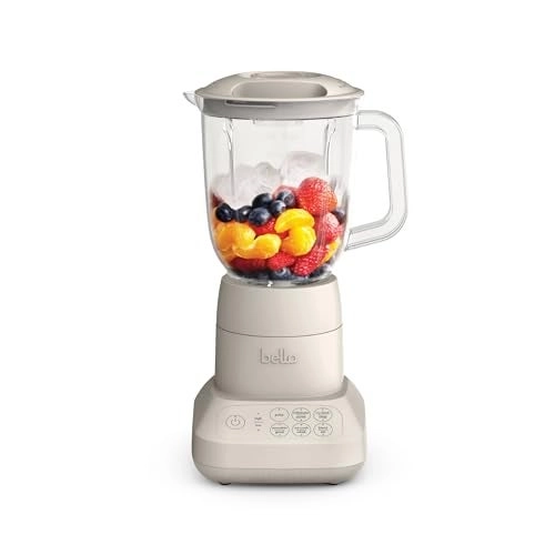 BELLA 10 Speed Countertop Blender - Fitsanywhere Flip Store Design Dishwasher Safe