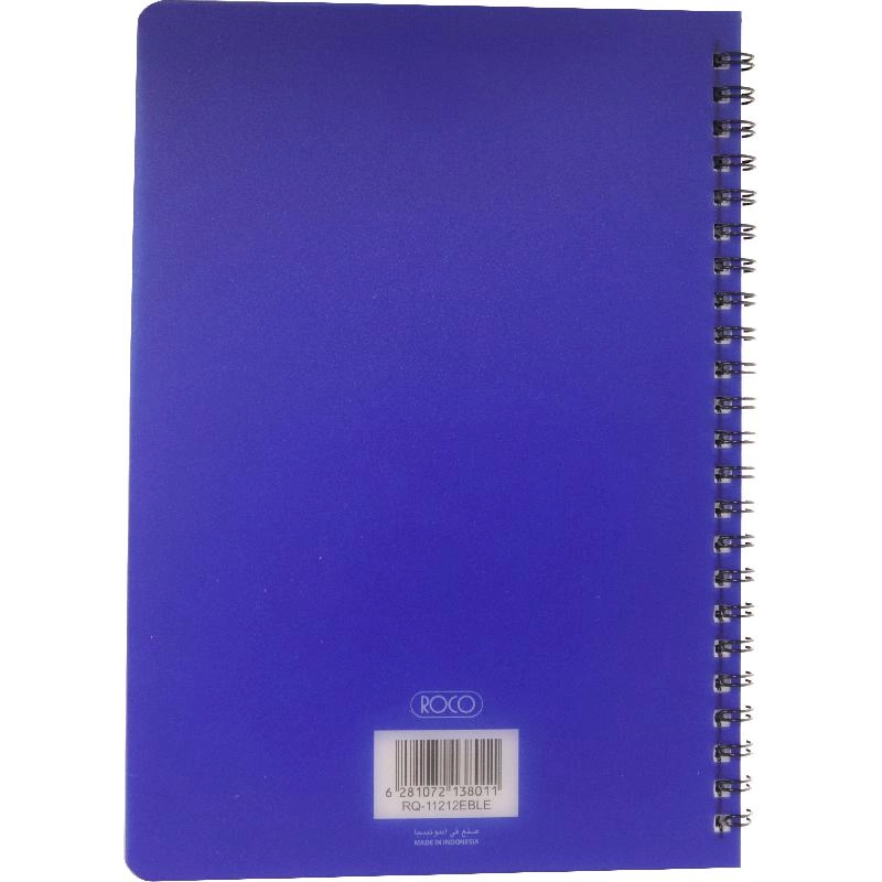 Notebook 19 X 26 cm Spiral - Grid 100 Sheets