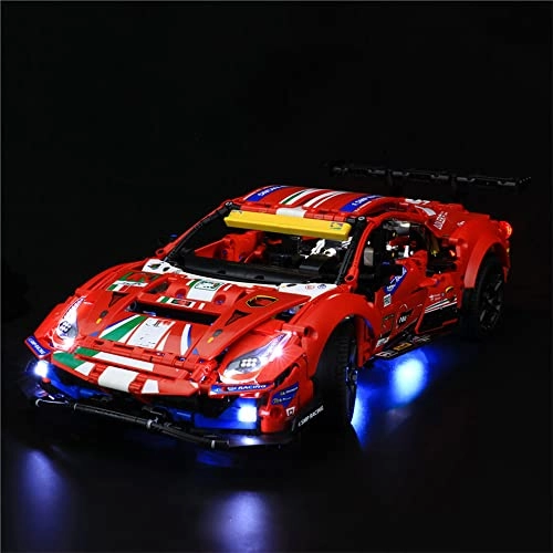 Light Set for LEGO Ferrari 488 GTE AF Corse #51 42125