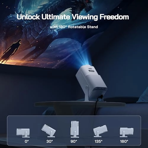 4K Mini Projector WP03 26000 Lumen