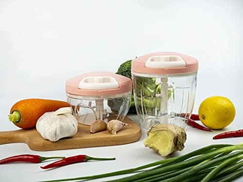 Manual Garlic Grinder Chopper - 250 Milliliters